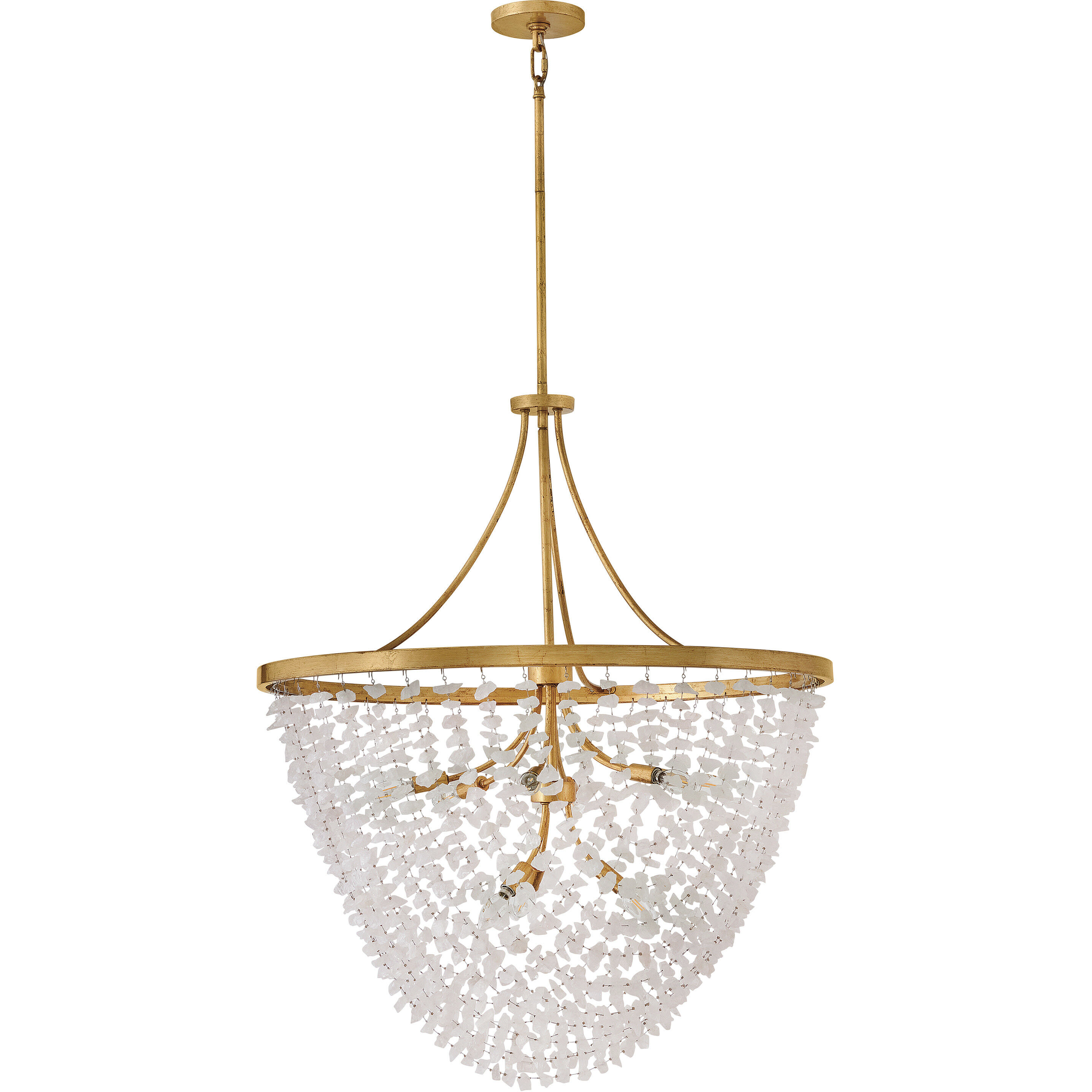 Myra 9 Light 35 inch Distressed Brass Chandelier Ceiling Light