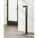 Sean Lavin Strut 120 19.4 watt Black Outdoor Bollard in Button Photocontrol, LED 80 CRI 2700K, Integrated LED