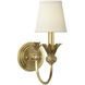 Wildwood 1 Light 6 inch Antique Brass Sconce Wall Light