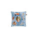 Mind Games 20 X 20 inch Dark Blue and Bright Blue Throw Pillow