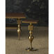 Maeve 52 X 19.5 inch Brushed Brass and Walnut Cocktail Table