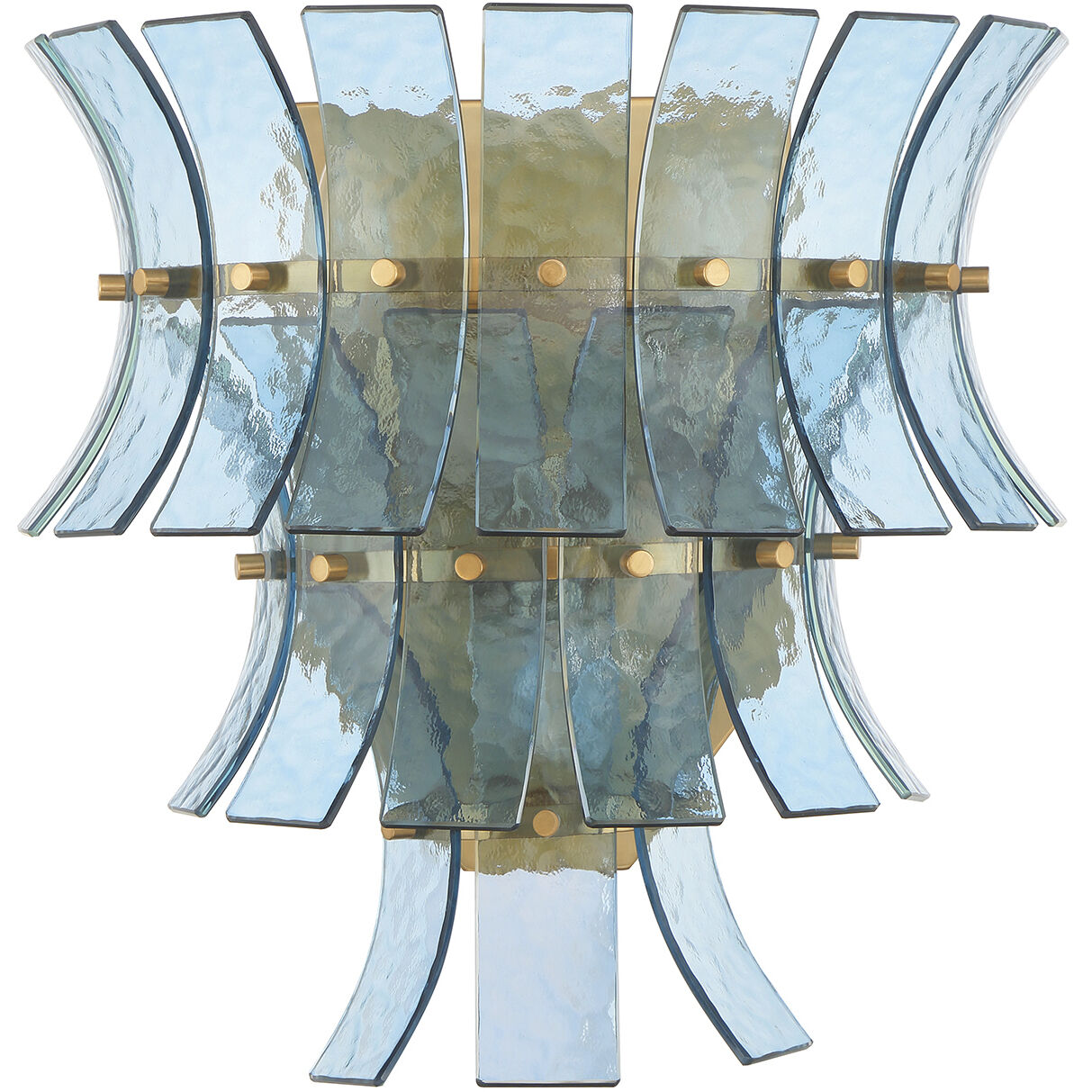 Abigail Bath Sconce Wall Light in Blue