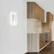 Private I LED 6 inch Matte White Wall Sconce Wall Light
