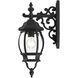 Frontenac 1 Light 19 inch Textured Black Outdoor  Wall Lantern
