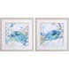 Waterside Teal and Blue and Green and Turquoise Framed Art, Propac