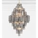 Addis 20 Light 31.5 inch Aged Brass Chandelier Ceiling Light in Smoke