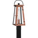 Carolina 1 Light 7 inch Aged Copper Outdoor Lantern, Large