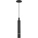 Mick De Giulio Sottile LED Nightshade Black Pendant Ceiling Light, Integrated LED