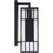 Edgehill LED 18 inch Black Outdoor Wall Sconce