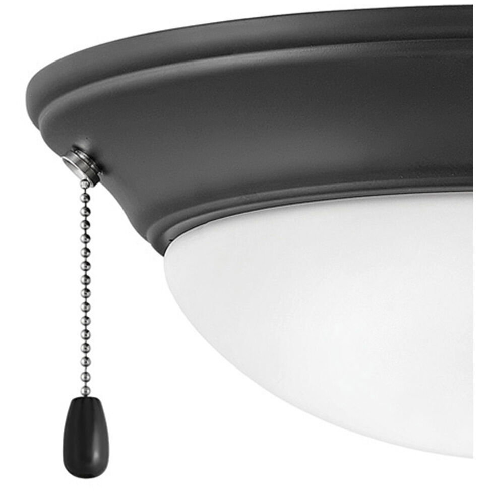 Light Kit LED Matte Black Fan Light Kit, Small