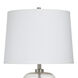 Cameron 33 inch 150.00 watt Clear Seeded Table Lamp Portable Light