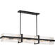 Cloud Break 12 Light 48 inch Coal Island Light Ceiling Light
