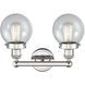 Beacon 2 Light 15.5 inch Polished Nickel Bath Vanity Light Wall Light in Seedy