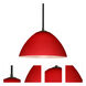 Tessa LED Black Stem Pendant Ceiling Light