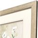 Elegance Unfolded Blue and Beige and Green and Pink Framed Art