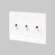 3G Toggle 120-277 White Light Switch
