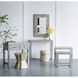 Anita 35.8 X 24 inch Black and White Wall Mirror, Rectangular