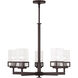Harding 5 Light 25 inch Bronze Chandelier Ceiling Light
