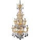 Mendelssohn 20 Light 36 inch Two Tone Gold - 24K Chandelier Ceiling Light