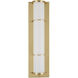 Blaine 1 Light 5 inch Polished Brass Bath Wall Sconce Wall Light