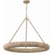 Oakley 1 Light 32 inch Soft Gold Chandelier Ceiling Light