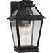 C&M by Chapman & Myers Falmouth 1 Light 10.5 inch Dark Weathered Zinc Outdoor Wall Lantern
