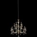 Floridia 15 Light 37 inch Matte Brushed Champagne Gold Chandelier Ceiling Light
