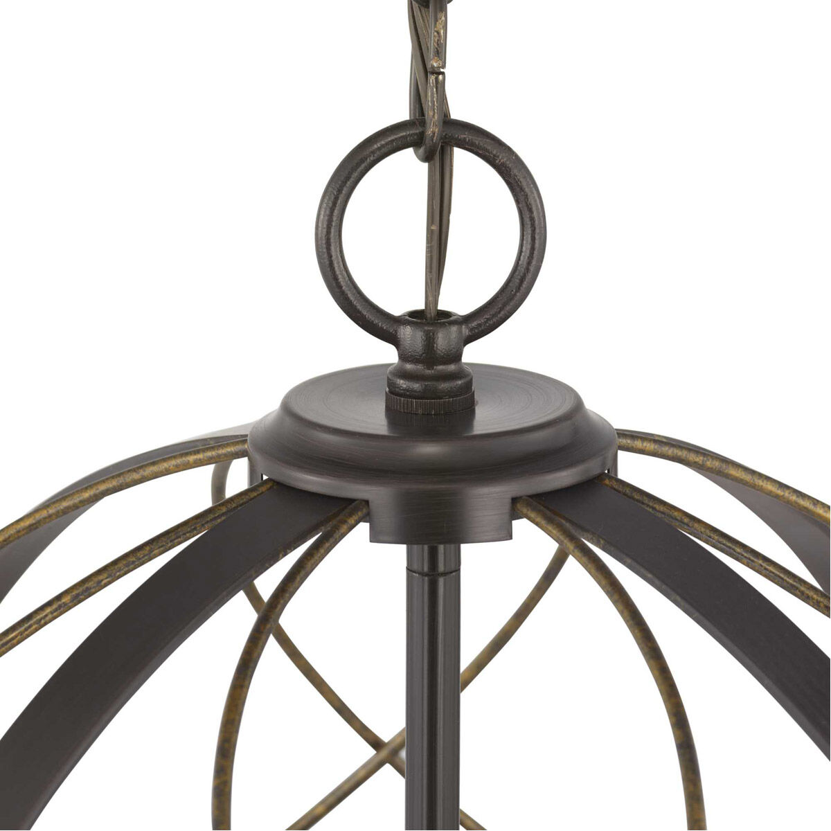 Gerald Ave 3 Light 16 inch Antique Bronze Pendant Ceiling Light