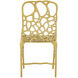 Honeycomb Gold Side Chair, Marjorie Skouras Collection