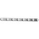 Rezz Vanity Light Wall Light in Chrome