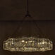 Corda 12 Light 38 inch Polished Chrome Pendant Ceiling Light