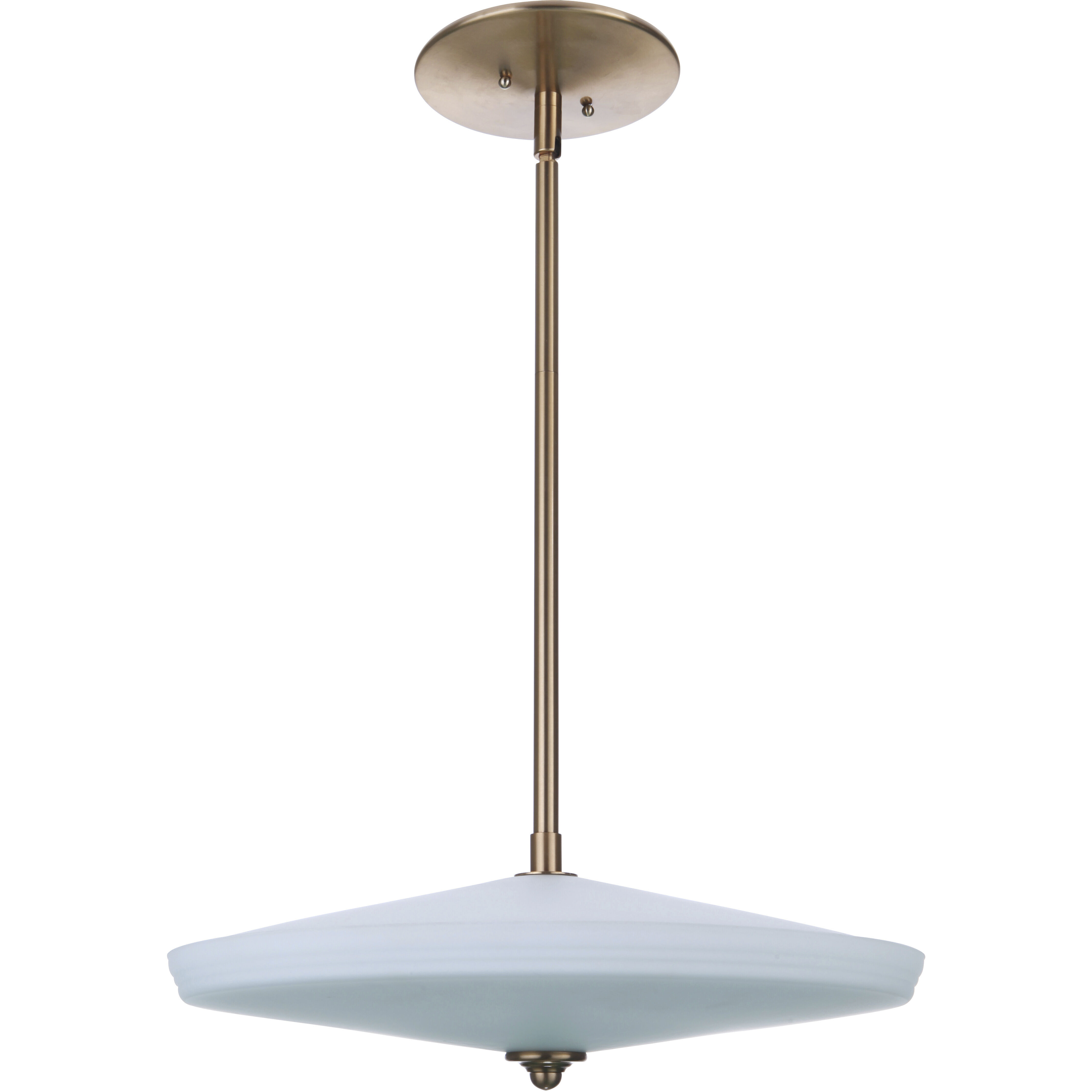 Stenson 3 Light 18.03 inch Satin Brass Pendant Ceiling Light
