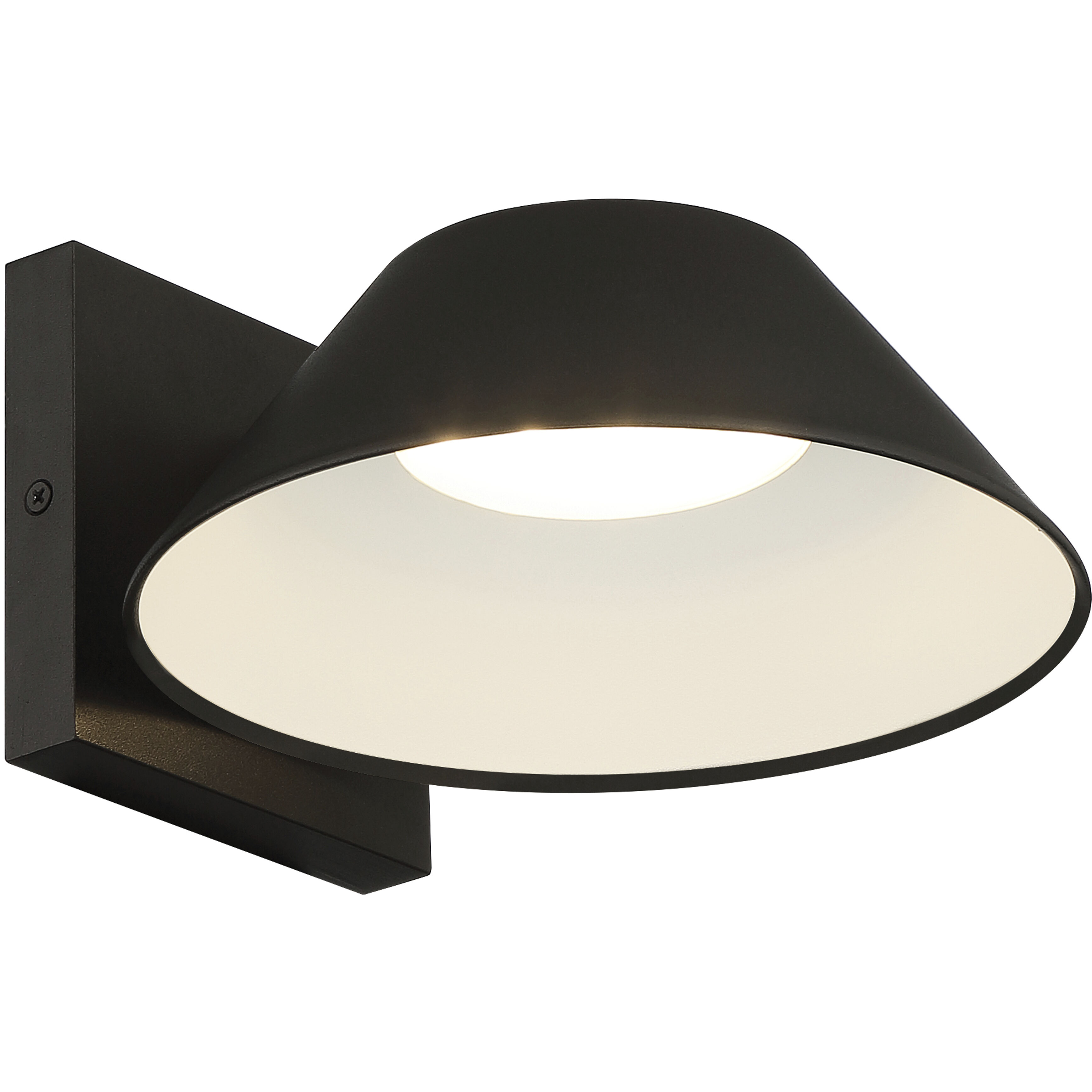 Solano 1 Light 6 inch Black Outdoor Wall Sconce