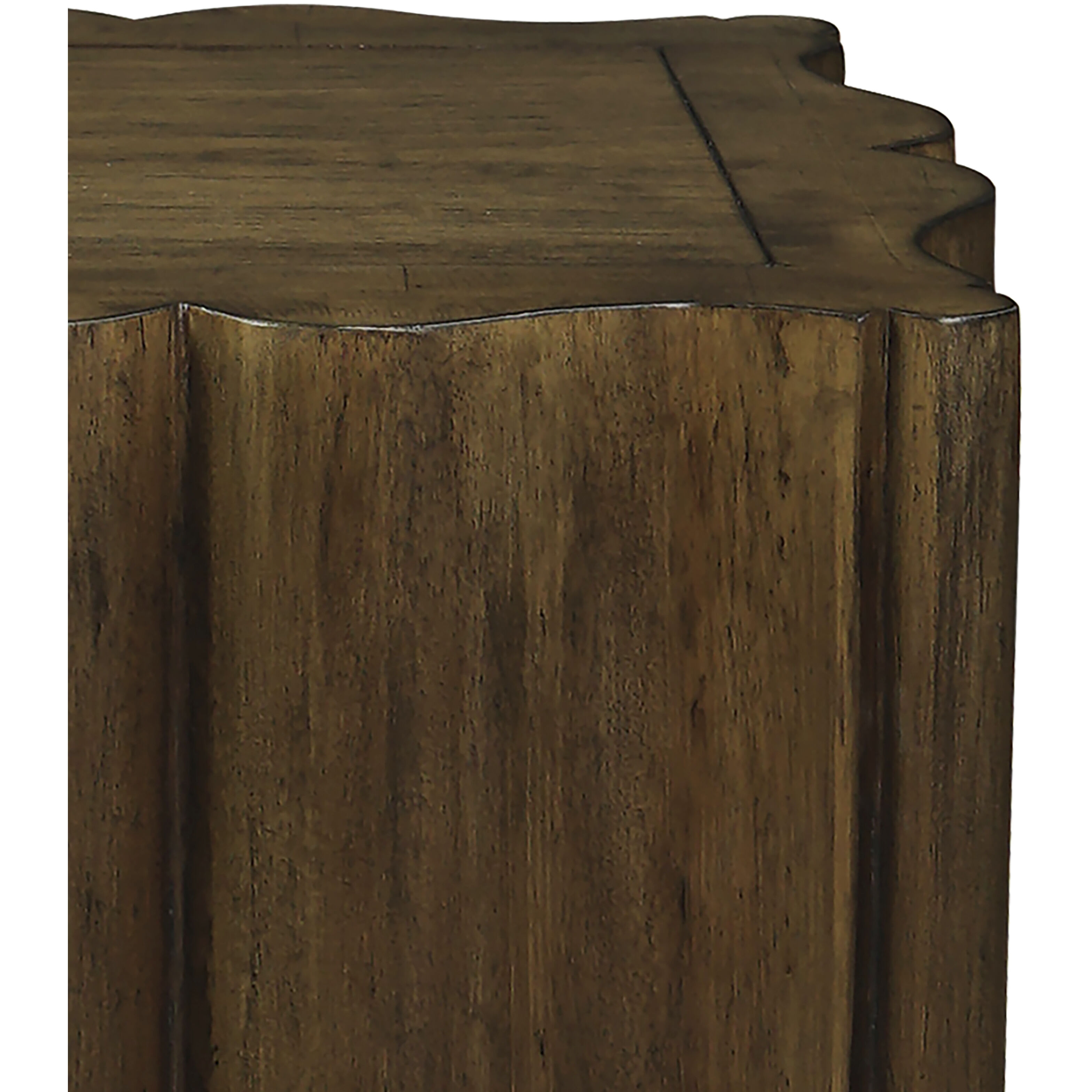 Breck 24 X 14.5 inch Harvest Brown Accent Table