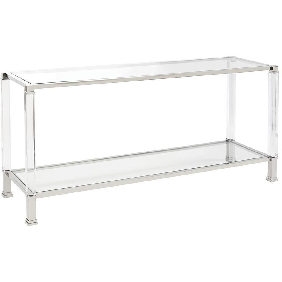 Clare 63 inch Silver Console Table
