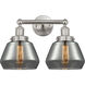 Fulton 2 Light 16 inch Brushed Satin Nickel Bath Vanity Light Wall Light