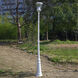Decorative Post 79 inch White Post Lighting, Easy Installation