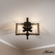 Woodburn 4 Light 8.5 inch Noble Bronze Flush Mount Ceiling Light