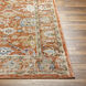 Pertek 84 X 63 inch Burnt Orange Rug, Rectangle