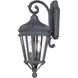 Harrison 2 Light 21 inch Coal Outdoor Wall Mount in Black, Great Outdoors