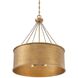 Rochester 6 Light 25 inch Gold Patina Pendant Ceiling Light