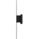 Slot LED 24 inch Sand Black Outdoor Wall Sconce