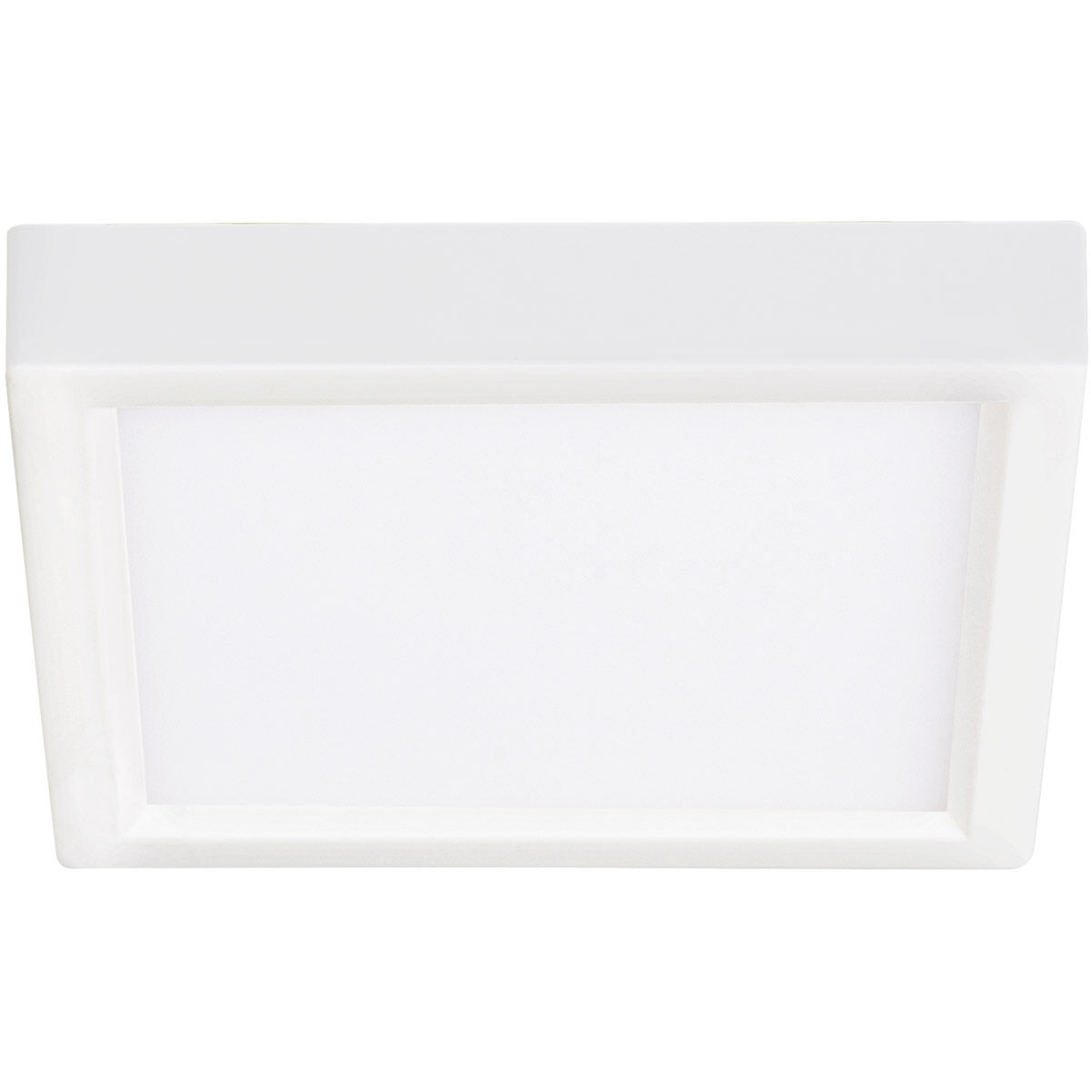 Lotus LED 4.4 inch White Flush Mount Ceiling Light, Integrated LED