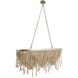 Baja 52 X 45.5 inch Natural Linear Chandelier Ceiling Light