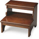 Masterpiece Melrose  15 inch Chestnut Burl Step Stool
