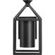 Stallworth 1 Light 12.5 inch Matte Black Outdoor Wall Lantern