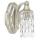 Dudley 1 Light 5 inch Antique Silver Sconce Wall Light