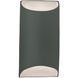 Ambiance 1 Light 5.5 inch Pewter Green Wall Sconce Wall Light