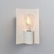 Ambiance Collection 1 Light 6.75 inch Gloss Black with Polished Brass Wall Sconce Wall Light