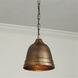 Sedona 1 Light 10 inch Oxidized Brass Pendant Ceiling Light